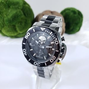 NWT Invicta Punisher limited edition watch silver
